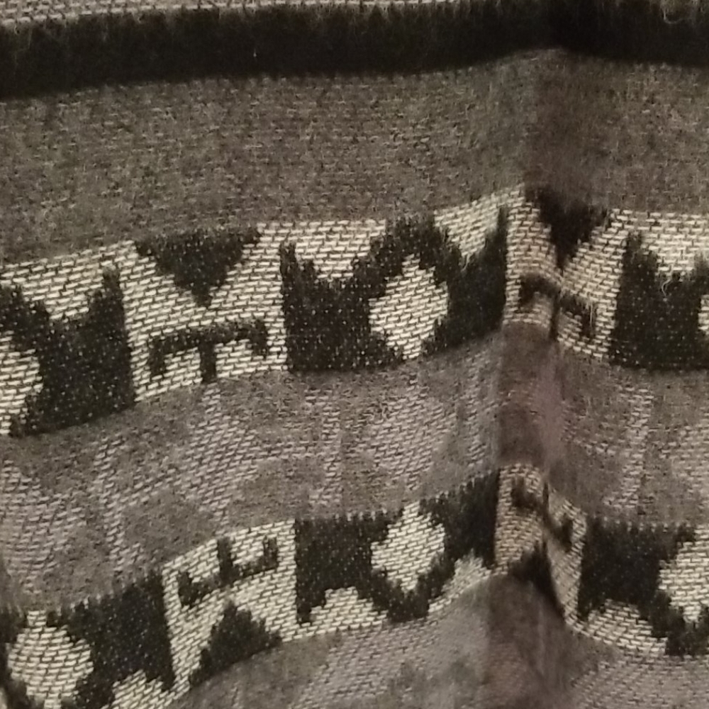 Fendi Patterned Winter Scarf - Picture 5 of 5